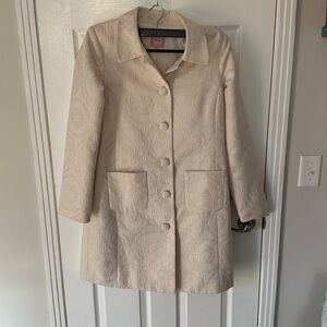 Old Navy Classic & Chic Cream Trench Coat